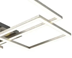 Nolo LED-Deckenleuchte Triple Metall Kunststoff B/H/L: ca. 48x7,5x58 cm