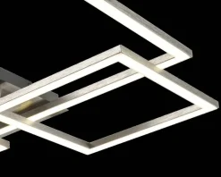 Nolo LED-Deckenleuchte Triple Metall Kunststoff B/H/L: ca. 48x7,5x58 cm