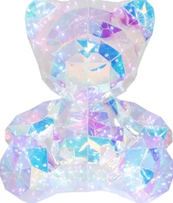 Nolo LED-Dekoleuchte Bear transparent Kunststoff B/H/L: ca. 32x40x29 cm