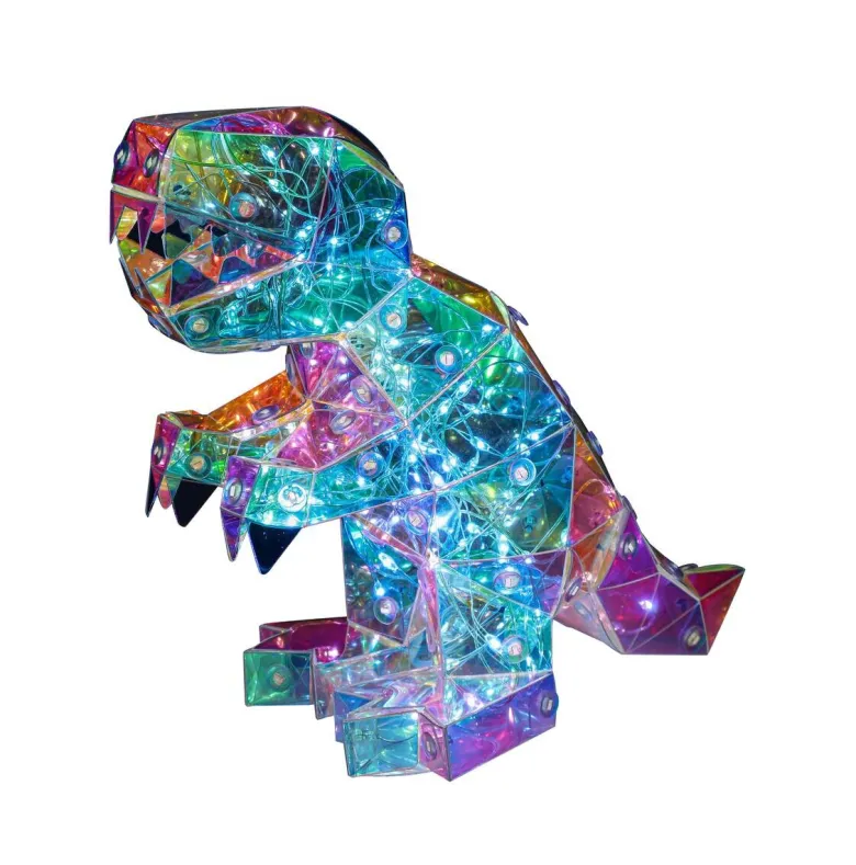 Nolo LED-Dekoleuchte Dino transparent pearl B/H/T: ca. 18,5x15x8 cm