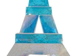 Nolo LED-Dekoleuchte Eiffelturm transparent