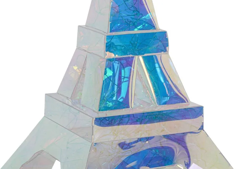 Nolo LED-Dekoleuchte Eiffelturm transparent