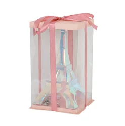 Nolo LED-Dekoleuchte Eiffelturm transparent