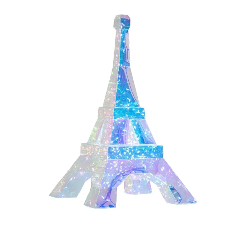 Nolo LED-Dekoleuchte Eiffelturm transparent