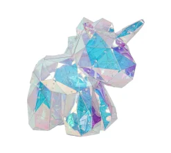 Nolo LED-Dekoleuchte Einhorn transparent Kunststoff