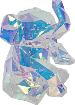 Nolo LED-Dekoleuchte Elefant transparent