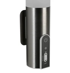 Nolo LED-Dekoleuchte Flash nickel B/H/L: ca. 4x3,8x19,8 cm