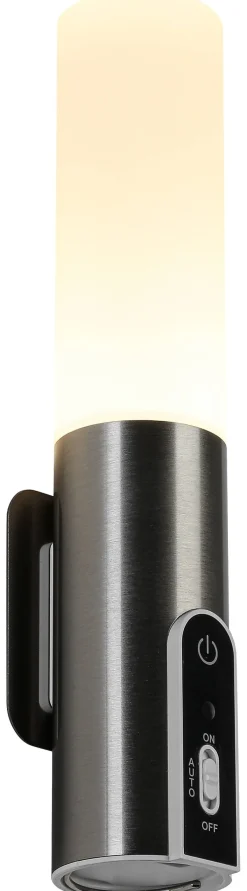 Nolo LED-Dekoleuchte Flash nickel B/H/L: ca. 4x3,8x19,8 cm