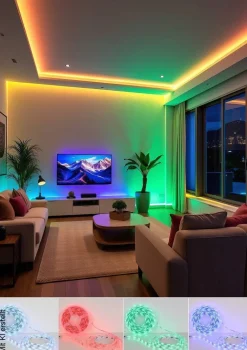 Nolo LED-Lichtband Robi L: ca. 300 cm