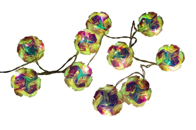 Nolo LED-Lichterkette String transparent B/H/T: ca. 165x5x4 cm