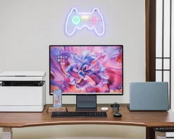 Nolo LED-Neon_Wandleuchte Play Acryl B/H/L: ca. 22x1,6x30 cm