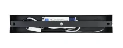 Nolo LED-Pendelleuchte Gabriella schwarz Metall Kunststoff B/H/L: ca. 18x120x92 cm