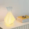 Nolo LED-Tischleuchte Ariane weiß B/H/T: ca. 11,4x11,4x18,5 cm