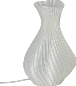 Nolo LED-Tischleuchte Ariane weiß B/H/T: ca. 11,4x11,4x18,5 cm