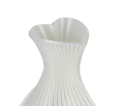 Nolo LED-Tischleuchte Ariane weiß B/H/T: ca. 11,4x11,4x18,5 cm
