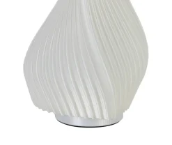 Nolo LED-Tischleuchte Ariane weiß B/H/T: ca. 11,4x11,4x18,5 cm