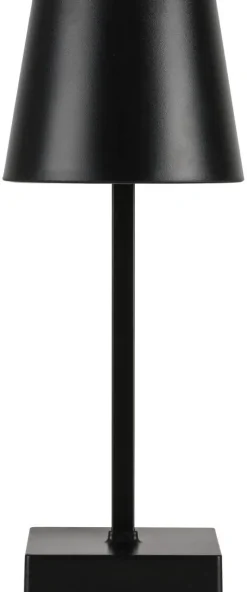 Nolo LED-Tischleuchte Bard schwarz Kunststoff B/H/T: ca. 11x26x11 cm