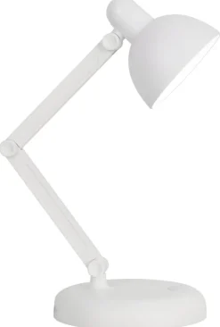 Nolo LED-Tischleuchte Brian weiß Kunststoff B/H/T: ca. 13x35x13 cm