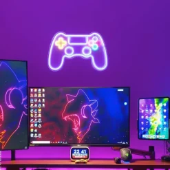 Nolo LED-Wandleuchte Control Acryl B/H/L: ca. 41x1,6x26 cm