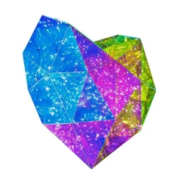 Nolo LED-Wandleuchte Heart B/H/T: ca. 45x38x9 cm