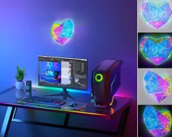 Nolo LED-Wandleuchte Heart B/H/T: ca. 45x38x9 cm