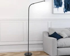 Nolo Stehlampe Greta schwarz B/H/L: ca. 22x22x155 cm null 1 Brennstellen
