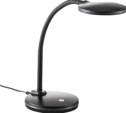 Nowa LED-Tischleuchte 52290108 schwarz Kunststoff H/D: ca. 35x18 cm 1 Brennstellen