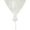 Näve Leuchten LED-Dekoballon weiß Kunststoff B/H/T/D: ca. 35x50x35x35 cm