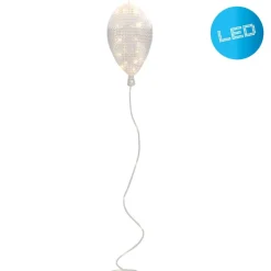 Näve Leuchten LED-Dekoballon weiß Kunststoff B/H/T/D: ca. 35x50x35x35 cm