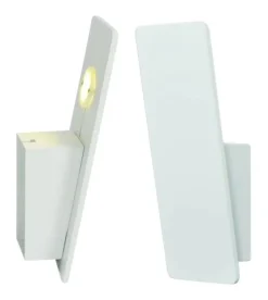Näve Leuchten LED Wandleuchte NV1154626 weiß Aluminium B/H/T: ca. 8x22x8 cm 1 Brennstellen