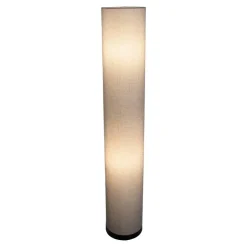 Näve Leuchten Stehlampe 2071816 grau Metall Textil B/H/T: ca. 19x110x19 cm 3 Brennstellen