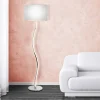 Näve Leuchten Stehlampe NV2065423 weiß Aluminium H/D: ca. 163x40 cm 2 Brennstellen