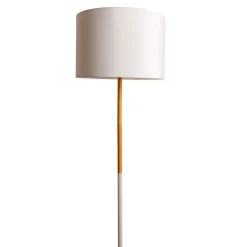 Näve Leuchten Stehlampe 2088023 weiß Textil Kunststoff Metall B/H/T: ca. 36x150x36 cm 1 Brennstellen