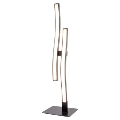 Näve Leuchten Tischleuchte 3188722 schwarz Kunststoff Metall B/H/T: ca. 12x44x12 cm null 2 Brennstellen