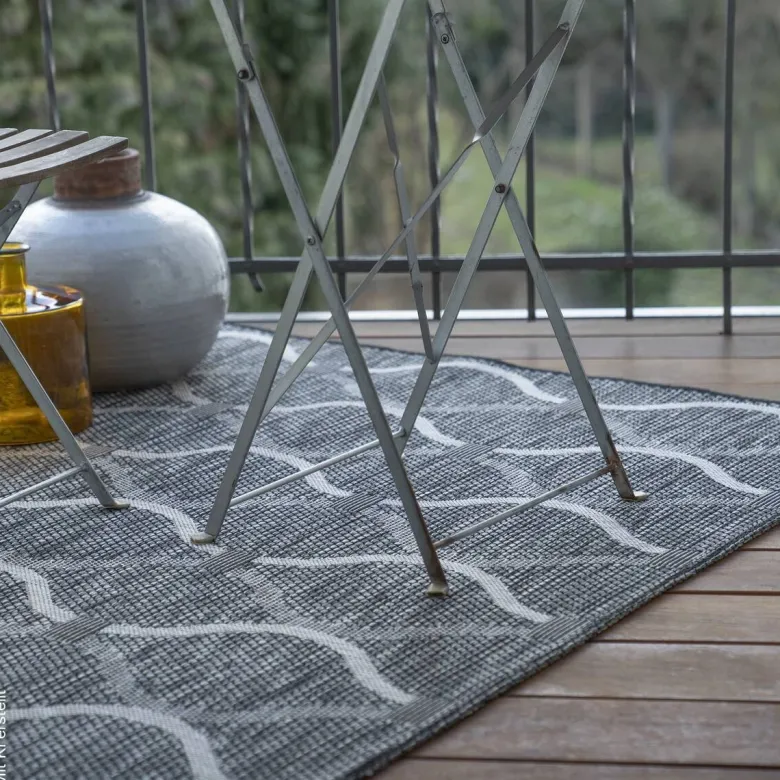 Obsession Teppich My Outdoor grau B/L: ca. 200x290 cm