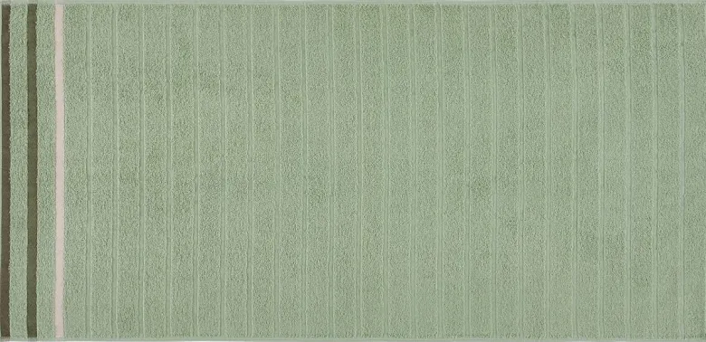 oh cosy Handtuch Marta grün Baumwolle B/L: ca. 50x100 cm