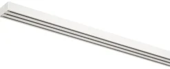 ondeco Gardinenschiene smart weiß Metall L: ca. 260 cm 3.0 Läufe