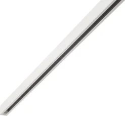 ondeco Gardinenschiene smart weiß Metall L: ca. 120 cm 1.0 Läufe