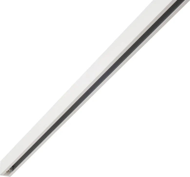 ondeco Gardinenschiene smart weiß Metall L: ca. 200 cm 1.0 Läufe