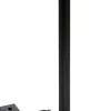 ondeco Gardinenschiene smart schwarz Metall L: ca. 240 cm 1.0 Läufe