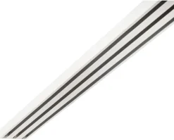 ondeco Gardinenschiene smart weiß Metall L: ca. 160 cm 3.0 Läufe