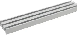 ondeco Gardinenschiene smart weiß Metall L: ca. 160 cm 3.0 Läufe