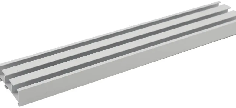 ondeco Gardinenschiene smart weiß Metall L: ca. 160 cm 3.0 Läufe