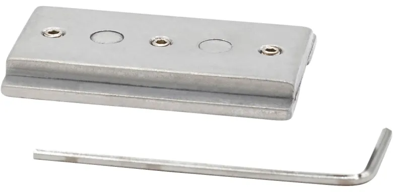 ondeco Schienenverbinder smart nickel Metall 3.0 Läufe