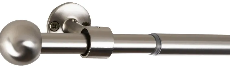 ondeco Stilgarnituren Edelstahloptik Metall ausziehbar von ca. 210 bis 400 cm 1.0 Läufe