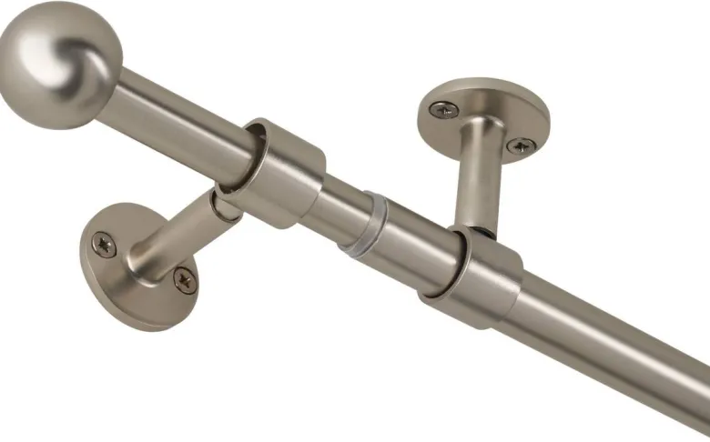 ondeco Stilgarnituren Edelstahloptik Metall ausziehbar von ca. 210 bis 400 cm 1.0 Läufe