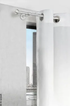 ondeco Stilgarnituren Edelstahloptik Metall ausziehbar von ca. 120 bis 210 cm 1.0 Läufe