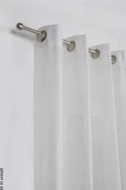ondeco Stilgarnituren habito_rillball Edelstahloptik Metall ausziehbar von ca. 160 bis 280 cm 1.0 Läufe