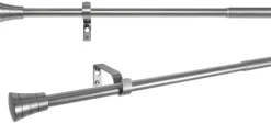 ondeco Stilgarnituren habito_rillmino Edelstahloptik Metall ausziehbar von ca. 120 bis 210 cm 1.0 Läufe