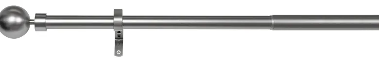 ondeco Stilgarnituren habito/ball-classic Edelstahloptik Metall ausziehbar von ca. 190 bis 360 cm 1.0 Läufe